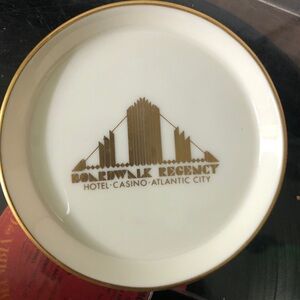 Vintage Lenox China Caesars Palace Boardwalk Regency Trinket Dish Atlantic City